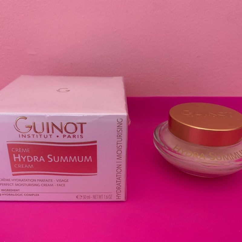 Crème Hydra Summum de Guinot, sa boîte et son pot